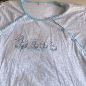 Breast feeding nightgown